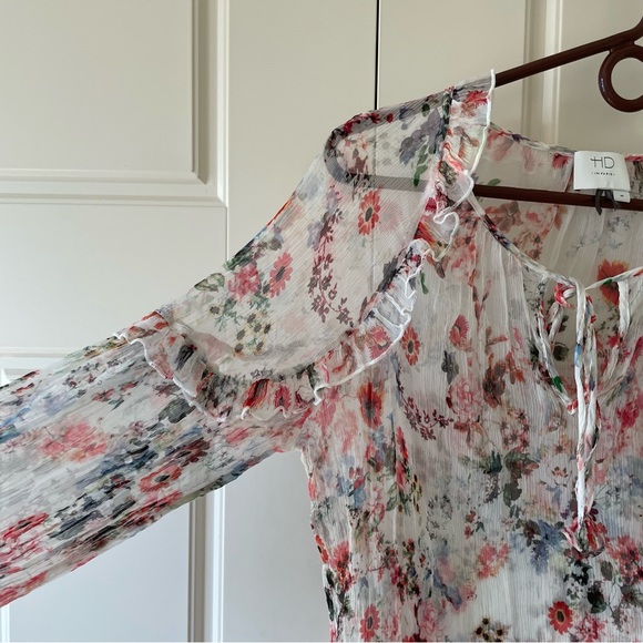 ✨Last Call✨ Anthropologie x HD in Paris Leda Floral Blouse - Picture 7 of 8